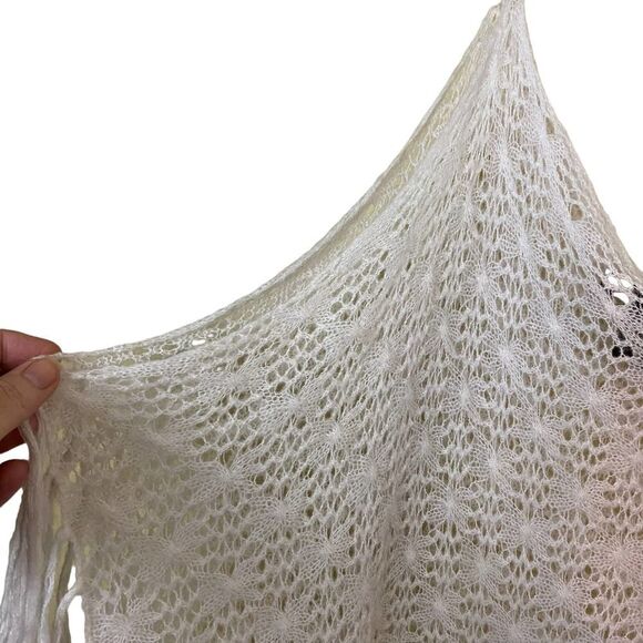 Vintage Arden B Crochet Cold Shoulder Top Size Large - Picture 4 of 10